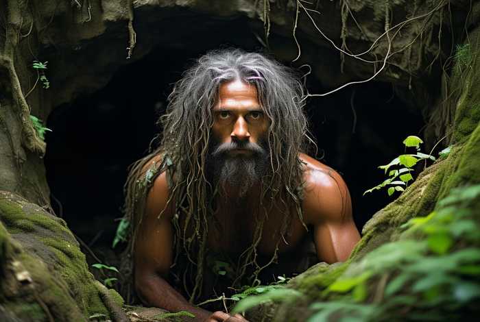 山洞生活了八年 - 山洞生活八年的野人 山洞生活了八年 - 山洞生活八年的野人