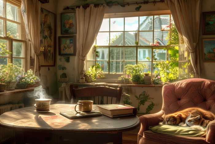 生活一角英语；生活一角英文