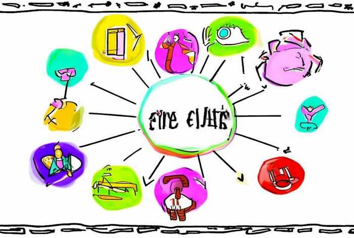 日常生活思维导图简单画法 - 日常生活思维导图简单画法图片