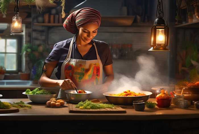 生活的本领就是做美食的句子（生活的本领就是做美食的句子怎么写）