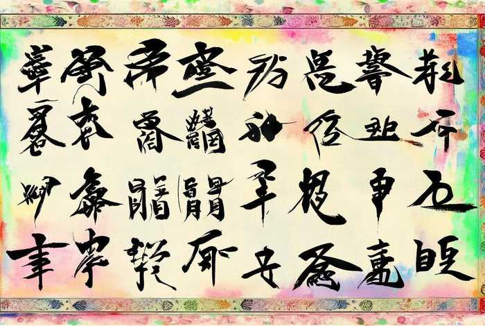 生活中的汉字手抄报模板、生活中的汉字手抄报模板图片