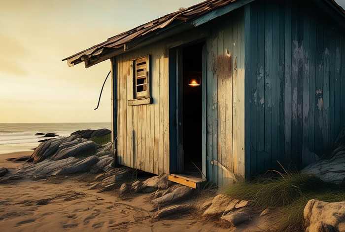 生活在海边的一个破房子中英语，生活在海边的一个破房子中英语怎么说