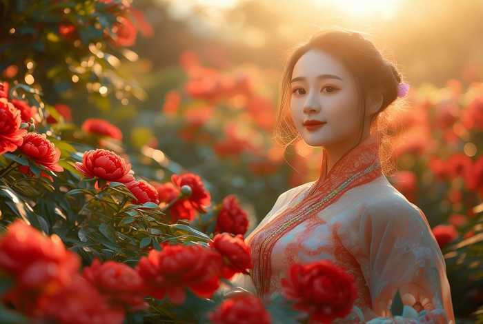 人露脸（露脸 花开富贵）