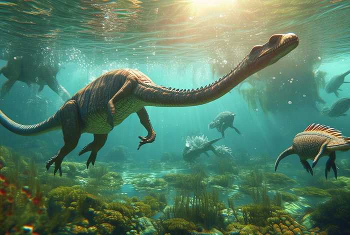 生活在水里的恐龙有哪些；生活在水里的恐龙有哪些图片