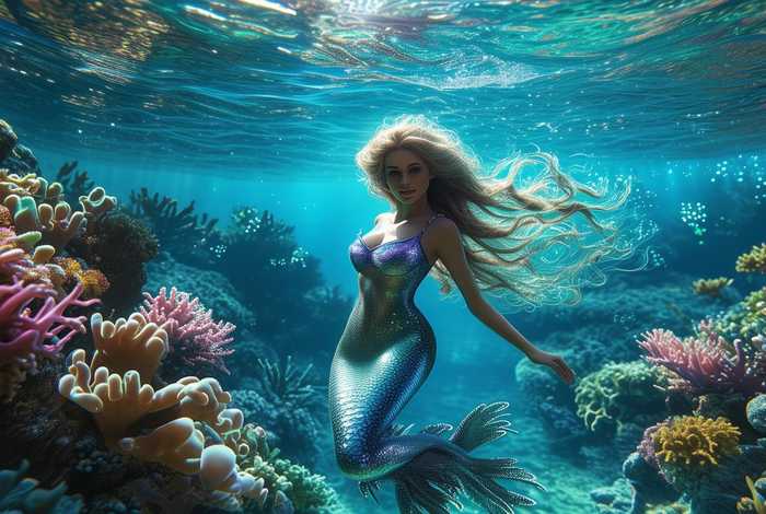 美人鱼生活在海里吗（美人鱼生活在海里吗视频）