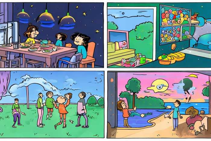 生活类四格漫画 - 生活类四格漫画有哪些