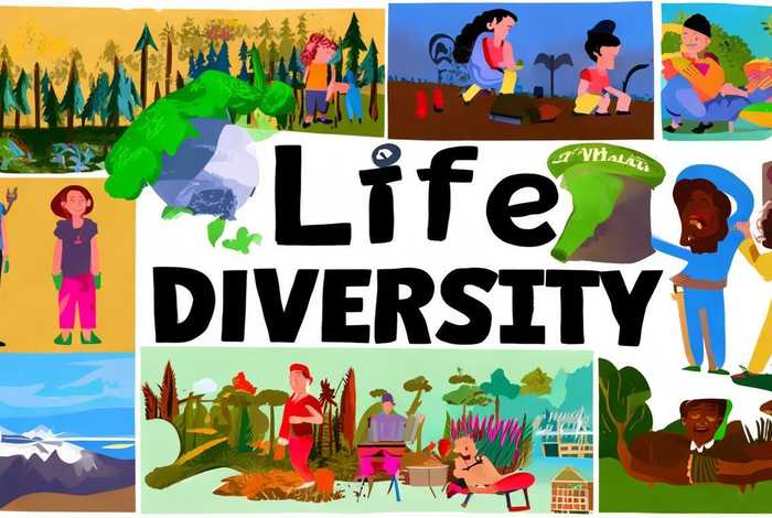 生活多样性手抄报 - 生活多样性手抄报简单