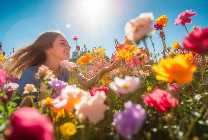 生活像花儿一样绽放文案（生活像花儿一样绽放文案怎么写）