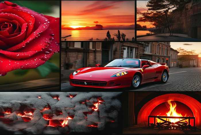 生活中红色的事物有什么，生活中红色的事物有什么特点