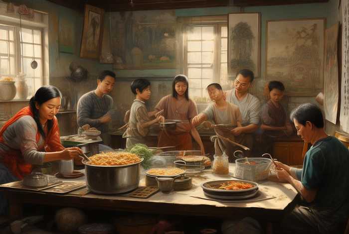 生活就是柴米油盐酱醋茶琴棋书画；生活是柴米油盐酱醋茶而不是琴棋书画诗酒花