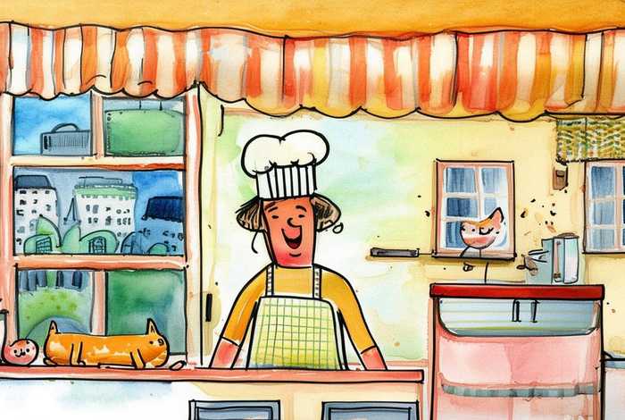 生活漫画手绘，生活漫画手绘图片