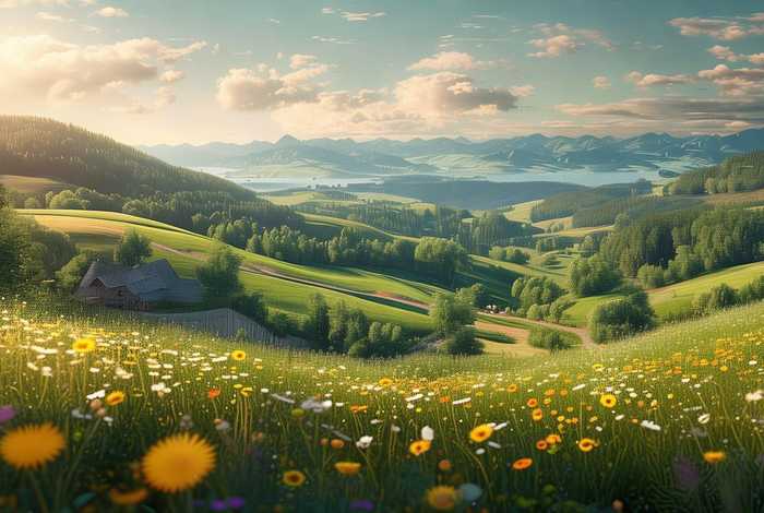 生活中的地理自然景观；生活中的地理自然景观图片