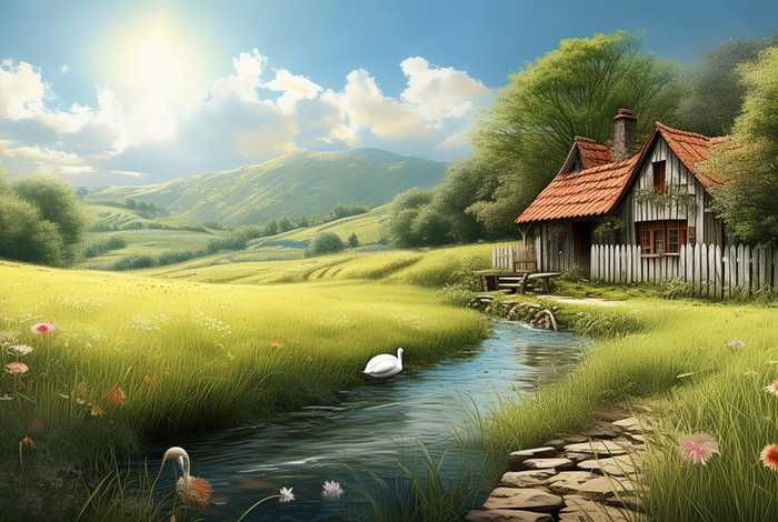 描写乡村生活的词诗词 描写乡村生活的词诗词大全