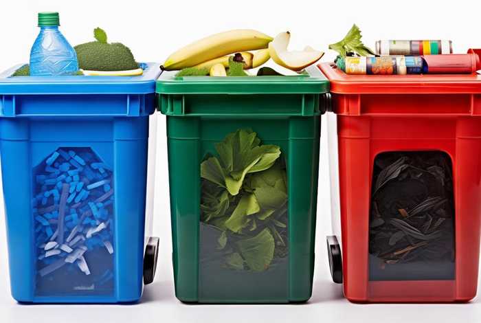 生活垃圾分类四大类（生活垃圾分类四大类颜色）