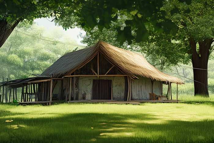 生活场景描写草房子；生活场景描写草房子的作文