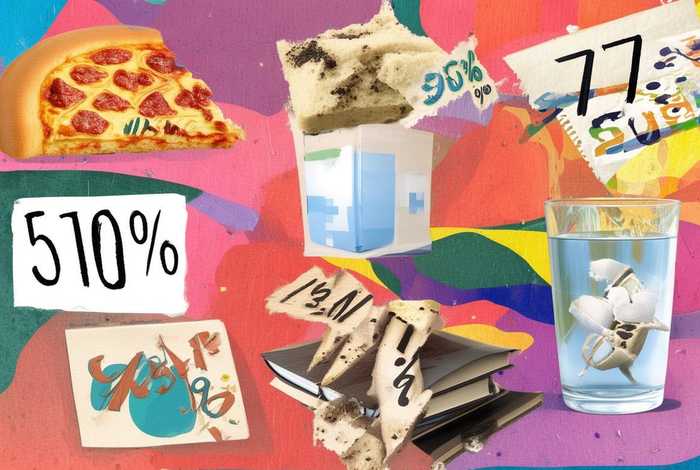 生活中的百分数图片素材 生活中的百分数图片 物品