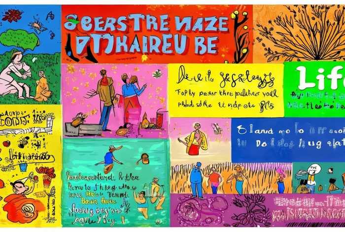 热爱生活手抄报模板 - 热爱生活手抄报模板图片