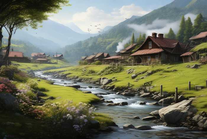 世外桃源生活的句子 - 世外桃源生活的句子简短