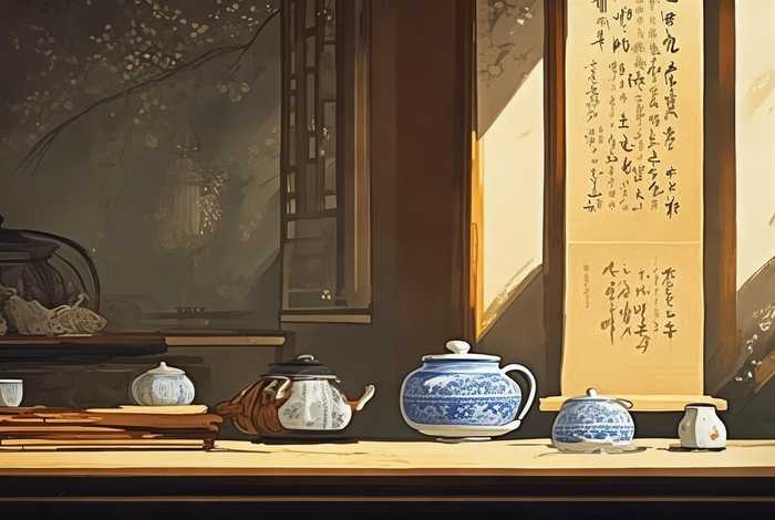 生活用品国画、生活用品国画作品欣赏