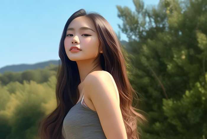 日常生活中长腿女生背影（女生长腿背影真人头像）