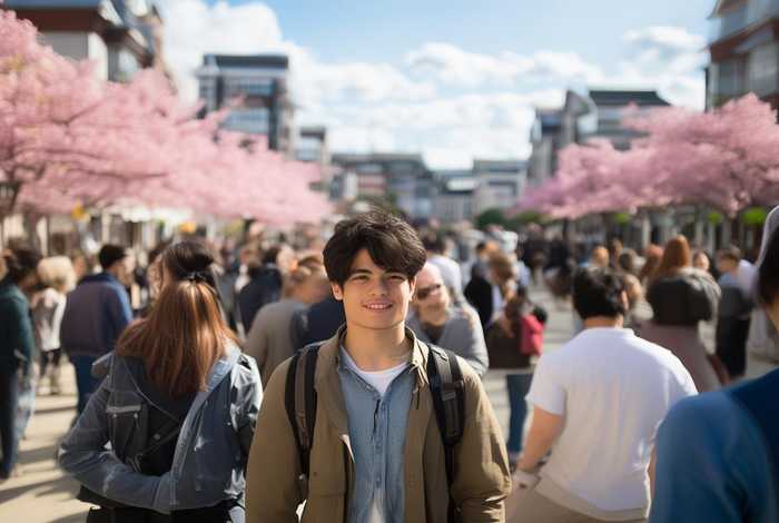 日本留学生校园生活；日本留学生校园生活视频