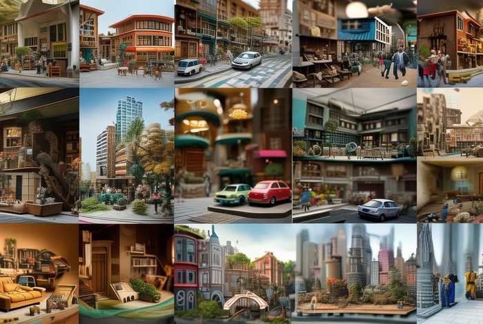 生活模型制作手工作品图片；生活模型制作手工作品图片大全