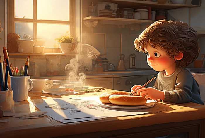 手绘生活日常；手绘日常生活插画