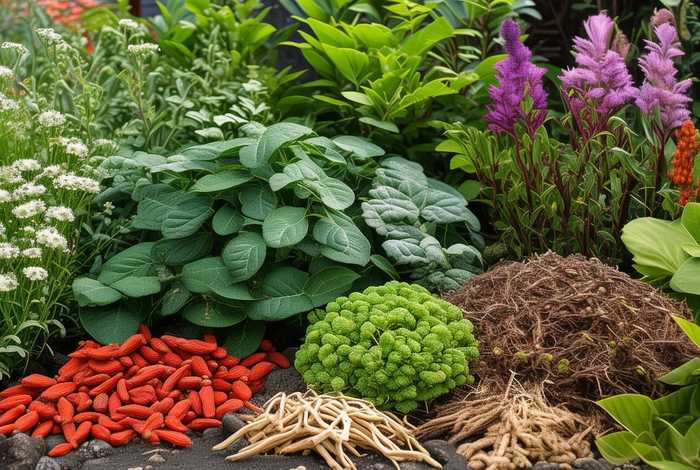 生活中常见的中草药绘画、生活中常见的中草药绘画图片