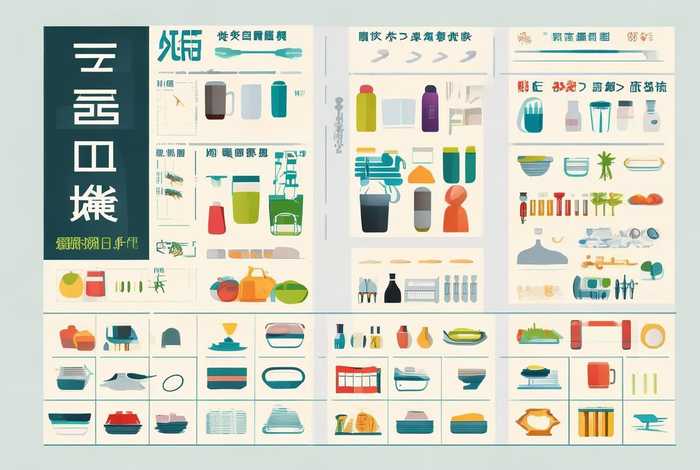 生活日用品清单明细表 生活日用品清单明细表怎么做