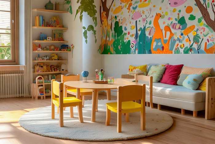 生活区布置图片幼儿园，生活区图片 幼儿园