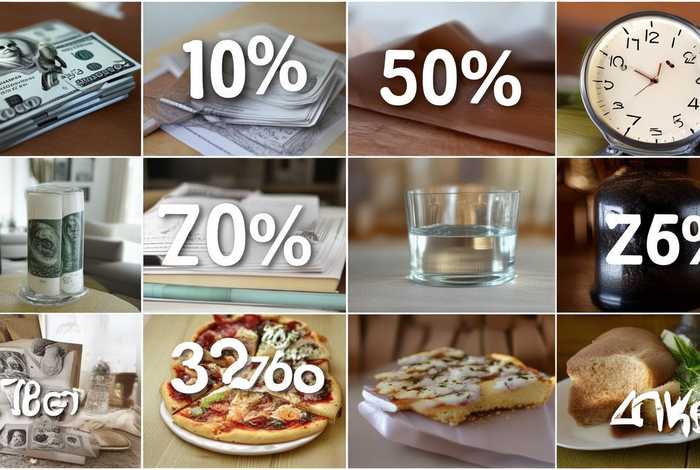 生活中的百分数有哪些物品；生活中的百分数有哪些物品图片