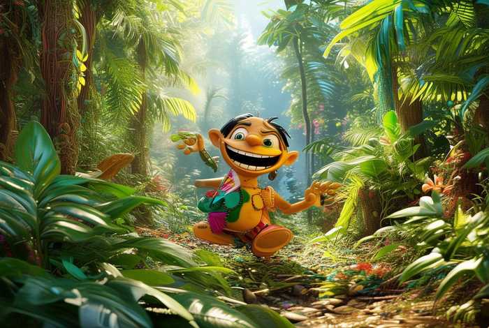 热带雨林的爆笑生活阿布是什么；热带雨林爆笑生活 阿布是什么