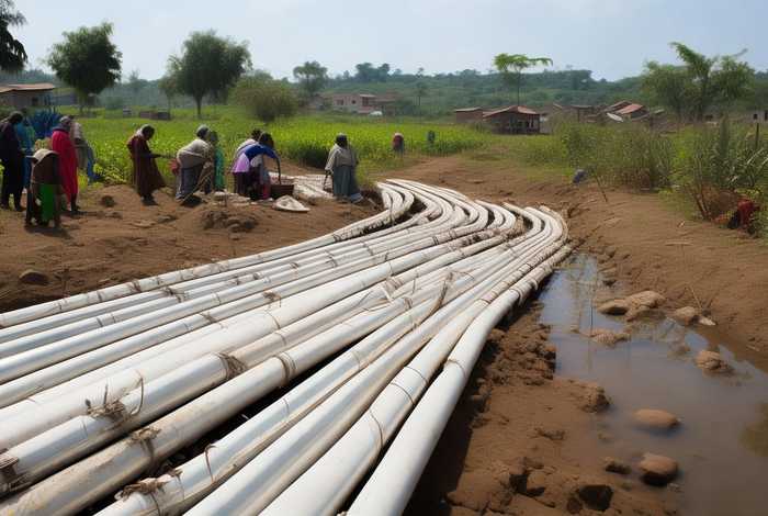 农村生活污水管网不断完善；农村生活污水管网不断完善的原因
