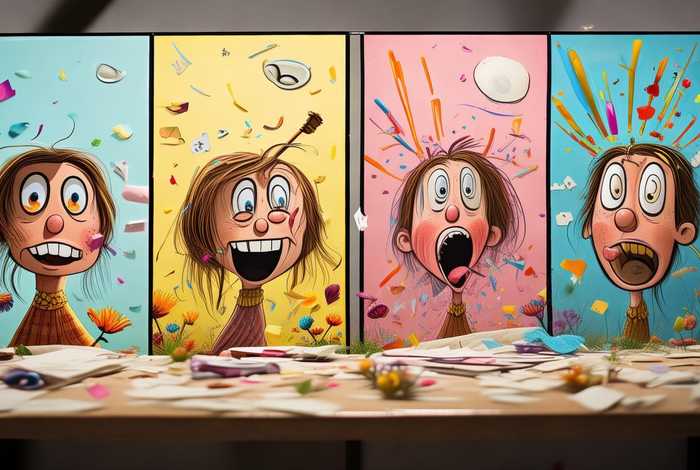 生活变四格漫画,喜怒哀乐被放大 - 生活变四格漫画,喜怒哀乐被放大是哪一集