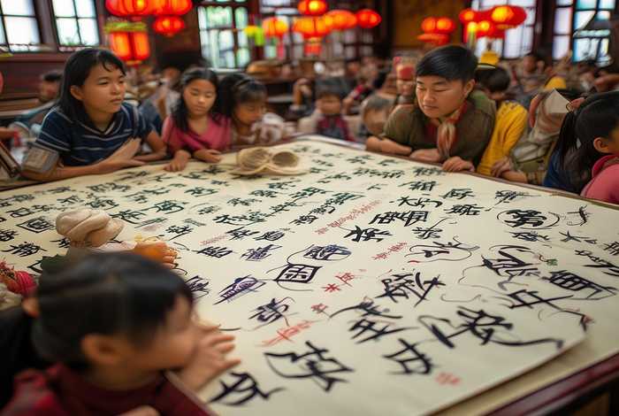 生活中的汉字手抄报国风 - 生活中的汉字手抄报小学