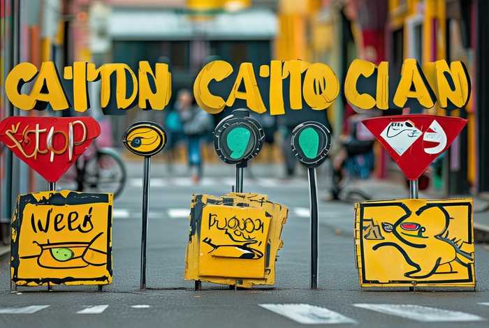 生活中的警示标志（生活中的警示标志简笔画）