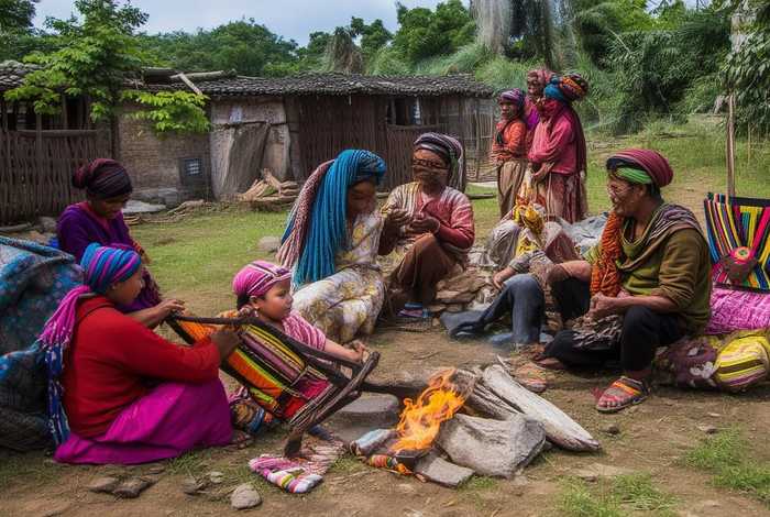 少数民族生活图片；少数民族日常生活图片