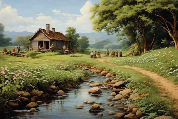 农村生活的诗句（农村生活的诗句大全）