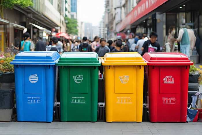 生活垃圾分类标志，生活垃圾分类标识图片