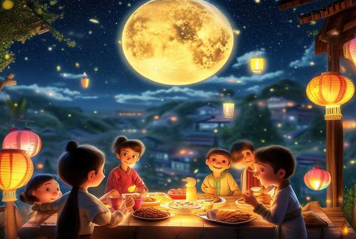 片段作文200字，中秋节片段作文200字