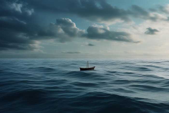 人生活的世界上好比一只船在大海中航行,最重要的是要辨清前进的方 人在世上生活就如同在大海上航行