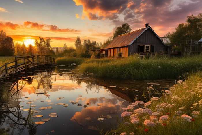 生活中,我发现了美；生活中,我发现了美景