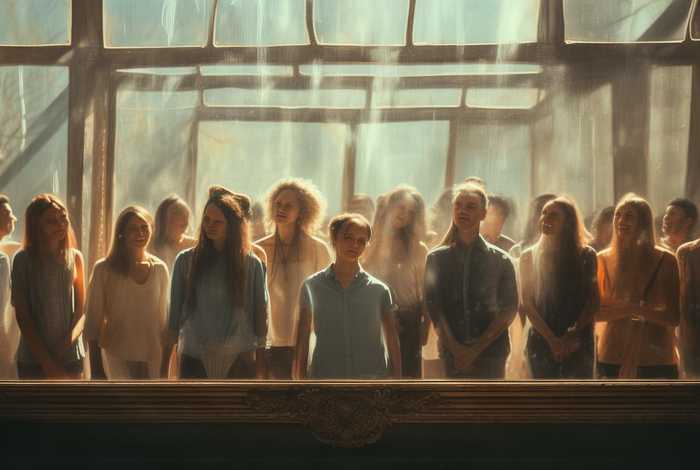 生活像一面镜子作文一句话题材（生活像一面镜子作文一句话题材怎么写）