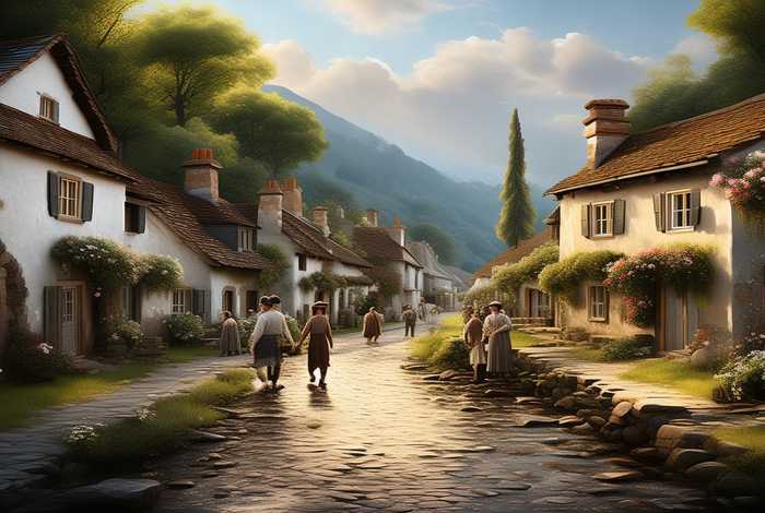 描写城镇惬意生活的诗句（描写城镇惬意生活的诗句古诗）