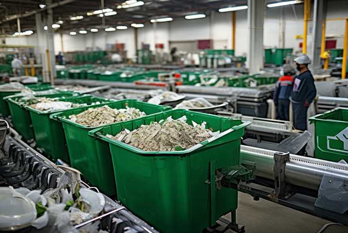 生活垃圾分拣处理生产线，生活垃圾分拣处理生产线工艺流程