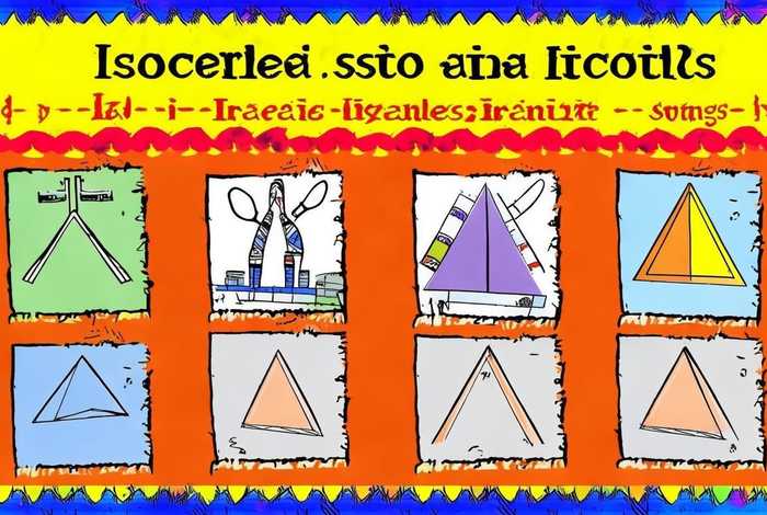 生活中的等腰三角形手抄报 - 生活中的等腰三角形例子