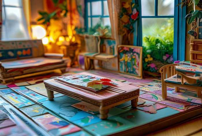 生活模型卡纸 - 生活模型卡纸手工制作