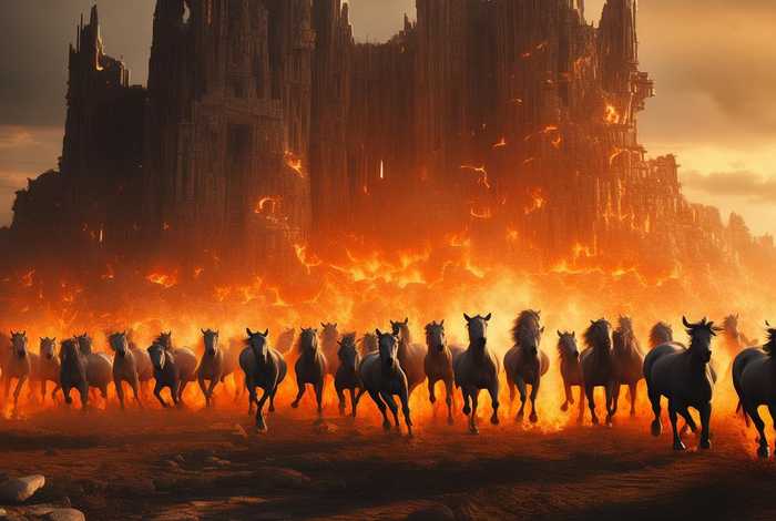 生活在经验里 直到大厦崩塌 一万匹脱缰的野马 - 生活在经验里,直到大厦崩塌,一万匹脱缰的马