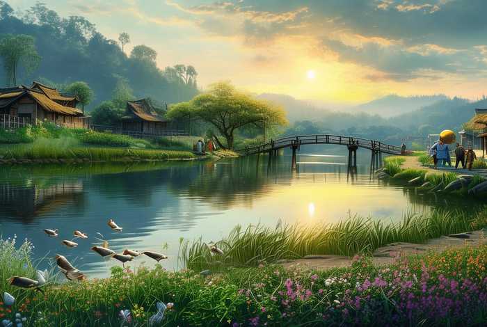 描写田园生活的古诗100首 描写田园生活的古诗100首诗