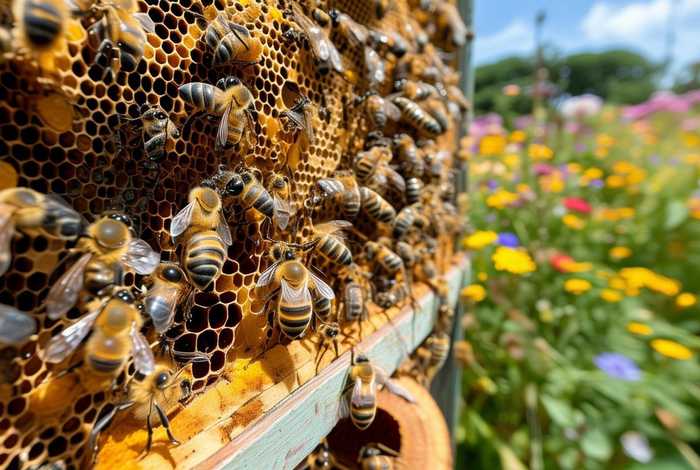 蜜蜂的生活习惯图片图文、蜜蜂的生活特点简单介绍